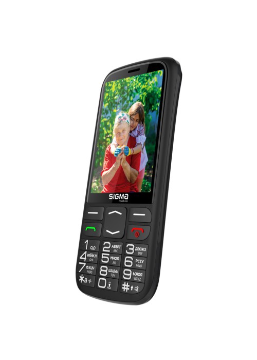 Мобільний телефон Sigma Comfort 50 Optima Type-C Black (4827798122310)