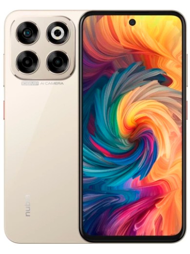 Смартфон Nubia V70 8/256 ГБ золотистий