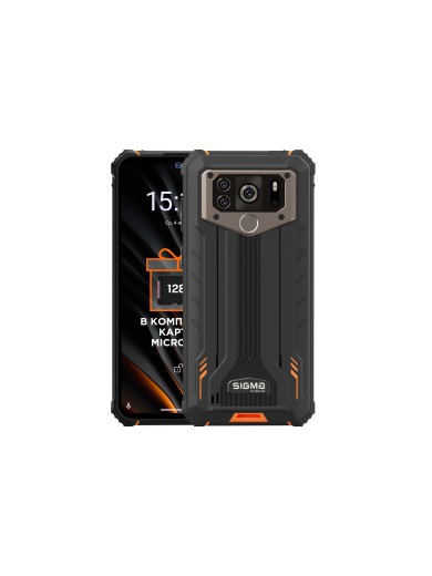 Смартфон Sigma mobile X-treme PQ55 Dual Sim Black/Orange