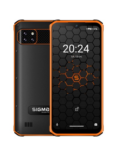 Смартфон Sigma X-treme PQ56 Black Orange (4827798338025)