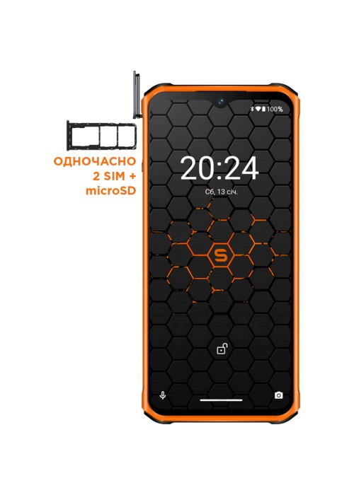 Смартфон Sigma X-treme PQ56 Black Orange (4827798338025)