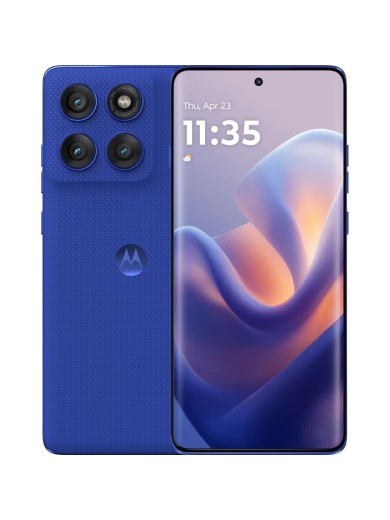 Смартфон Motorola Edge 60 Pro 12/512GB Блискуче синій (PB7X0069RS)