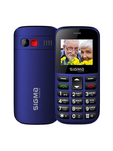 Смартфон Sigma Comfort 50 EASY TYPE-C Blue (4827798585238)