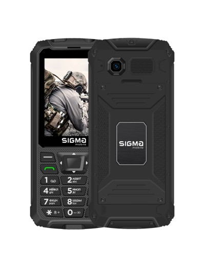 Смартфон Sigma X-treme PR68 Type-C Black (4827798122419)