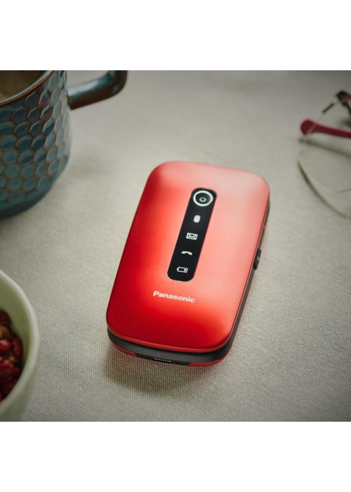 Смартфон Panasonic KX-TU550 Red (KX-TU550EXR)