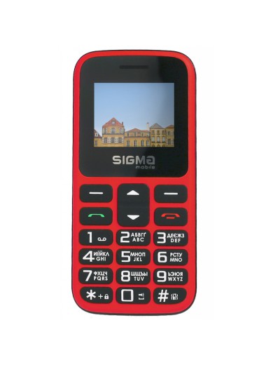 Мобільний телефон Sigma Comfort 50 HIT2020 Red (4827798120958)