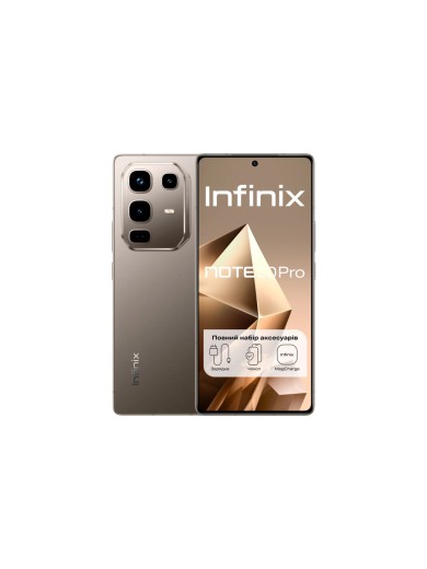 Смартфон Infinix Note 50 Pro 12/256Gb Титаново-сірий (4894947068324)