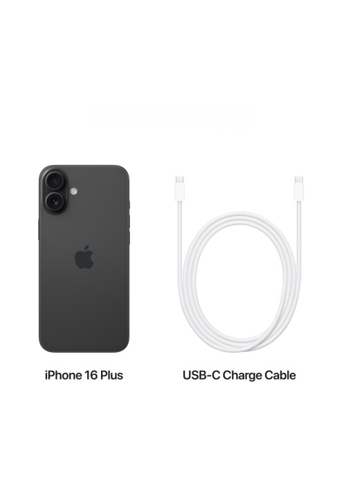 Смартфон Apple iPhone 16 Plus 128GB Black (MXVU3)