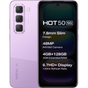 Смартфон Infinix Hot 50 8/128Gb Blossom Pink (4894947058677)