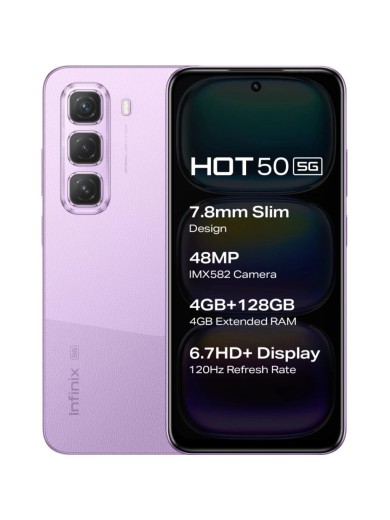 Смартфон Infinix Hot 50 8/128Gb Blossom Pink (4894947058677)