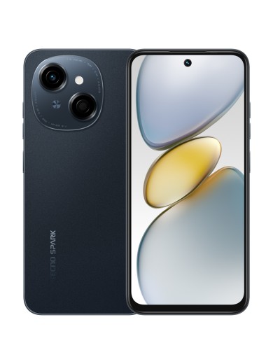 Смартфон Tecno Spark Go 1 4/128GB Startrail Black (4894947036163)