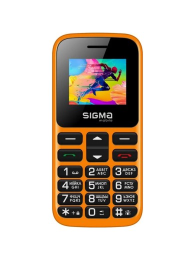 Смартфон Sigma Comfort 50 HIT2020 Orange (4827798120934)