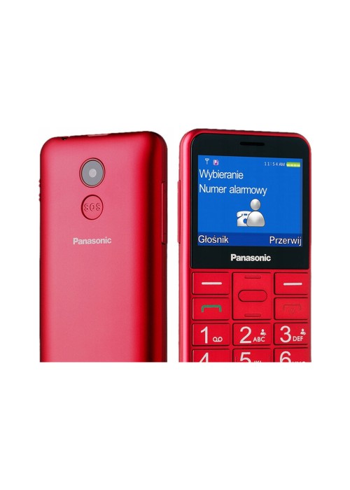 Смартфон Panasonic KX-TU155 Red (KX-TU155EXRN)