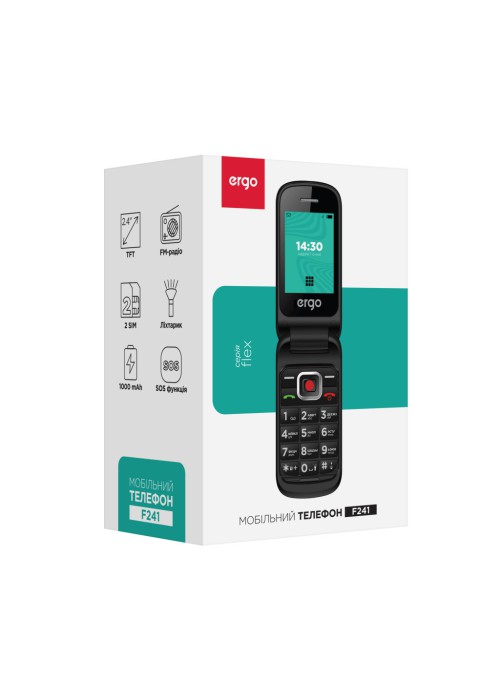 Смартфон Ergo F241 Black