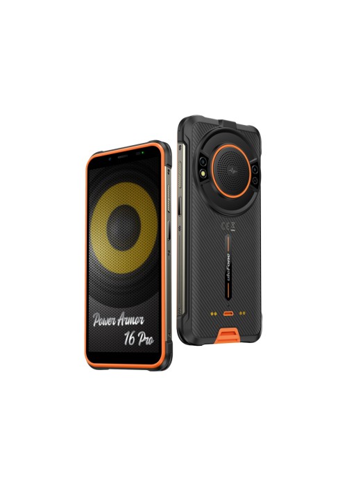 Мобільний телефон Ulefone Power Armor 16 Pro 4/64Gb Orange (6937748734840)