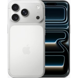 Смартфон Apple iPhone 17 Pro 256 ГБ сріблястого кольору (MG8G4)