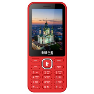 Мобільний телефон Sigma X-Style 31 Power Type-C Red (4827798855058)