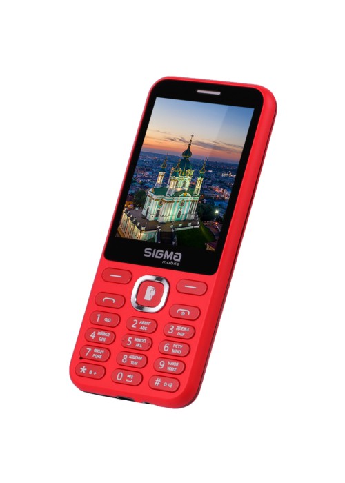 Мобільний телефон Sigma X-Style 31 Power Type-C Red (4827798855058)
