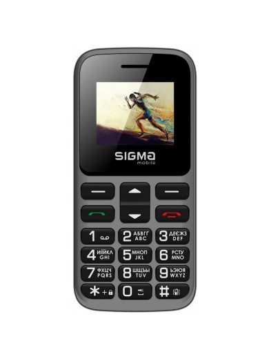 Мобільний телефон Sigma Comfort 50 HIT2020 Grey (4827798120927)