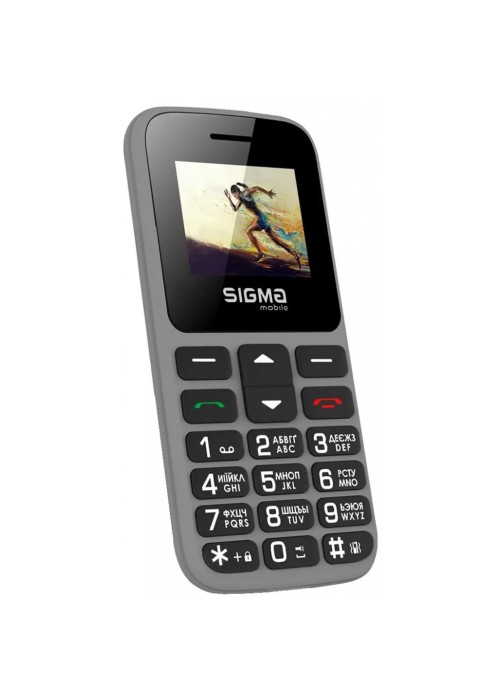 Мобільний телефон Sigma Comfort 50 HIT2020 Grey (4827798120927)
