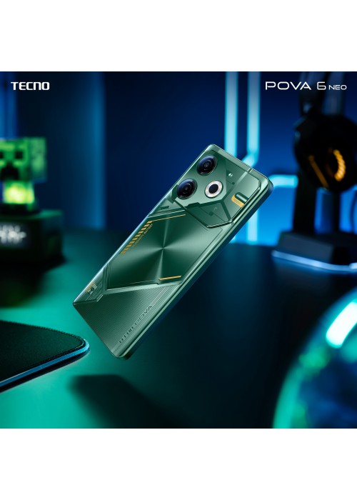 Смартфон Tecno Pova 6 Neo (LI6) 8/256GB Comet Green (4894947021046)