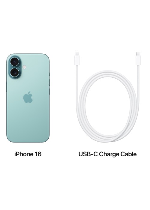 Смартфон Apple iPhone 16 128GB Teal (MYED3)