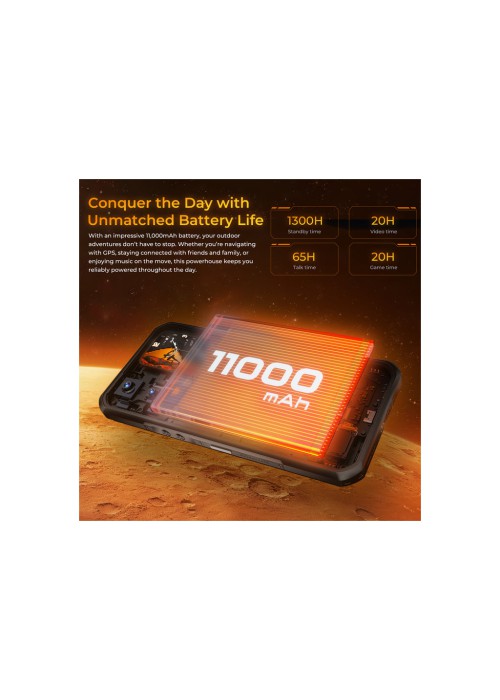Смартфон OUKITEL WP66 12/512GB Gray (6941749856883)