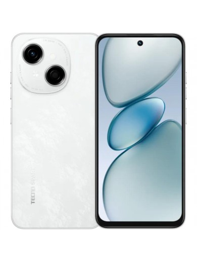 Смартфон Tecno Spark Go 1 (KL4) 3/128GB Glittery White (4894947037849)