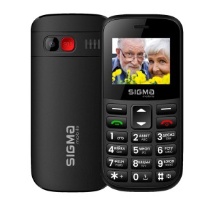 Смартфон Sigma Comfort 50 EASY TYPE-C Black (4827798585214)
