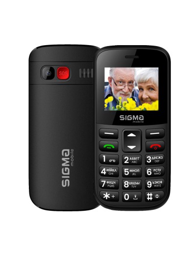 Смартфон Sigma Comfort 50 EASY TYPE-C Black (4827798585214)