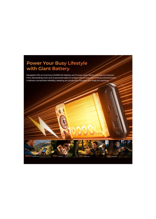 Смартфон OUKITEL WP500 12/1TB Orange (6941749876706)
