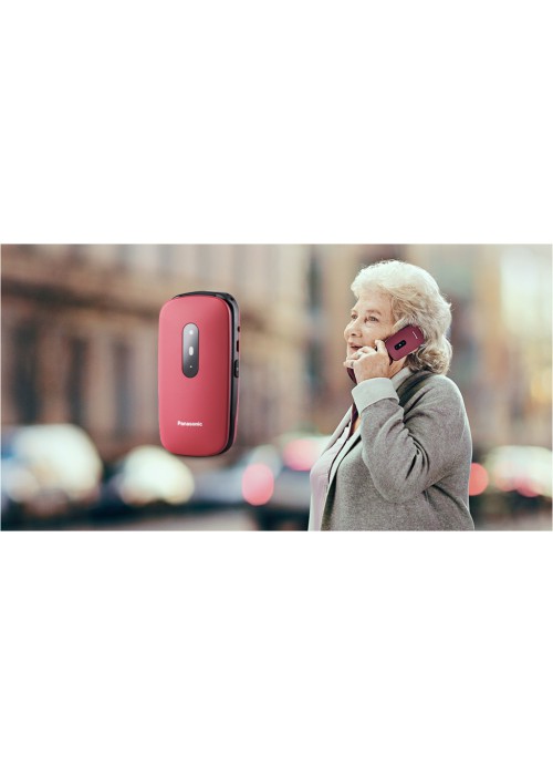 Смартфон Panasonic KX-TU446 Red (KX-TU446EXR)