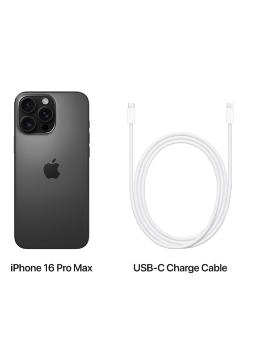 Смартфон Apple iPhone 16 Pro Max 512GB Black Titanium (MYX03)