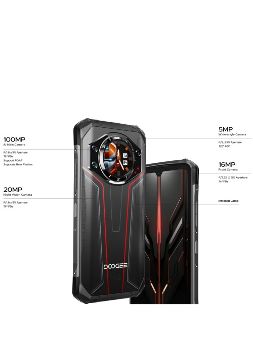 Смартфон Doogee S119 8/512Gb Червоний (6923740245064)