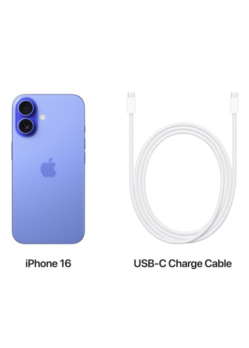 Смартфон Apple iPhone 16 128GB Ultramarine (MYEC3)