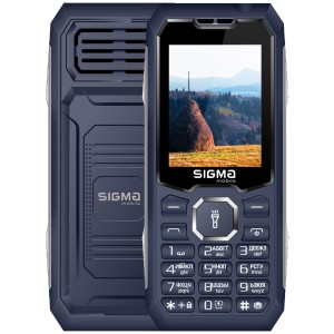 Смартфон Sigma X-style 341 BRO Type-C Blue (4827798368428)