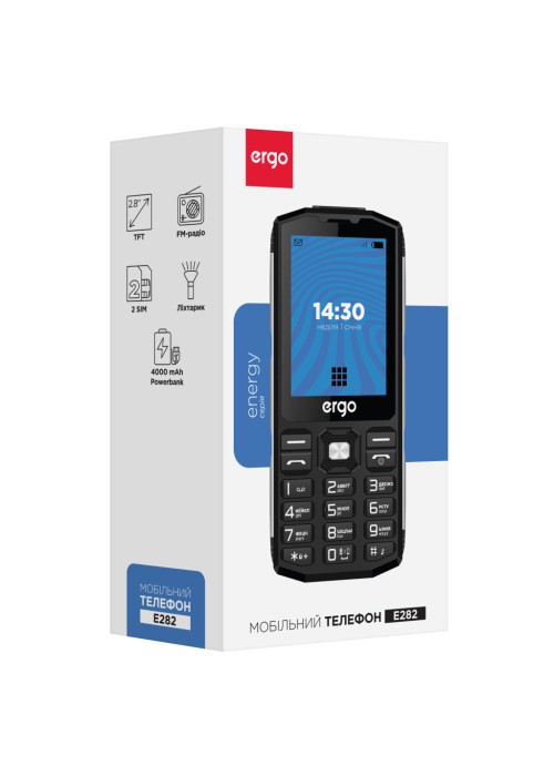 Смартфон Ergo E282 Black