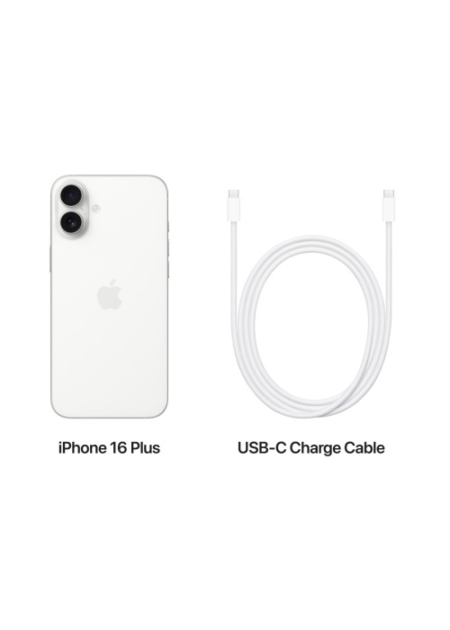 Смартфон Apple iPhone 16 Plus 128GB White (MXVV3)