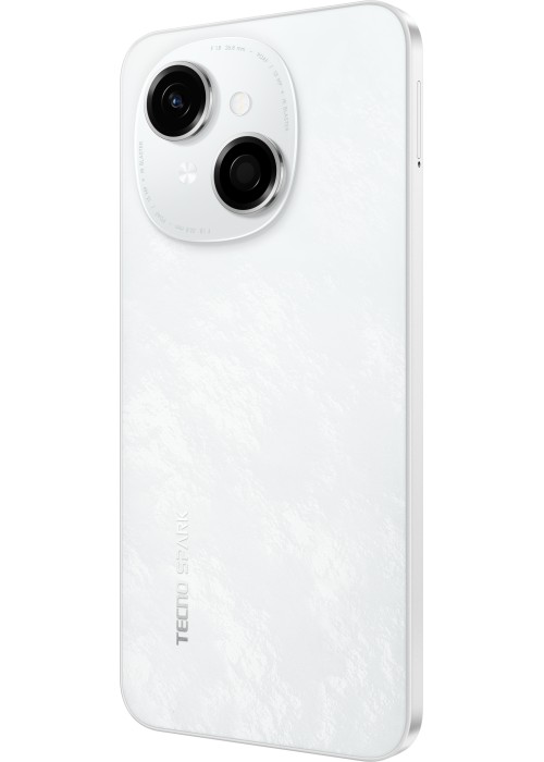 Смартфон Tecno Spark Go 1 (KL4) 3/64GB Glittery White (4894947036446)