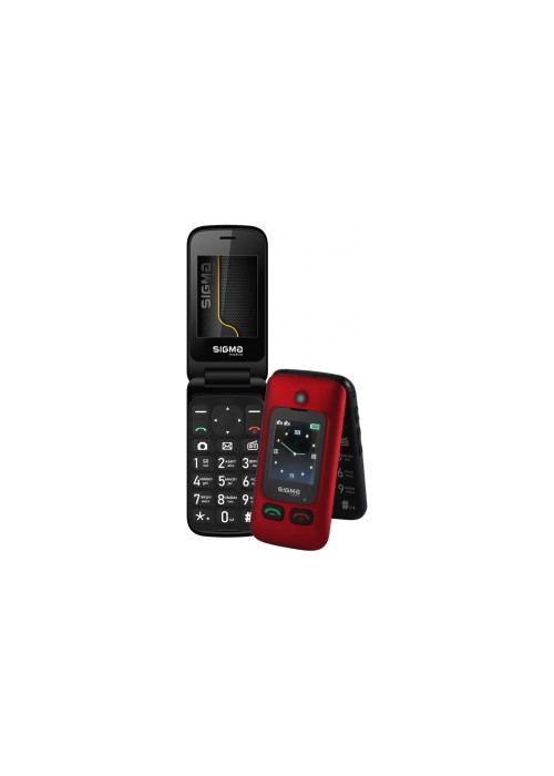 Мобільний телефон Sigma mobile Comfort 50 Dual Sim Red/Black (4827798212516)
