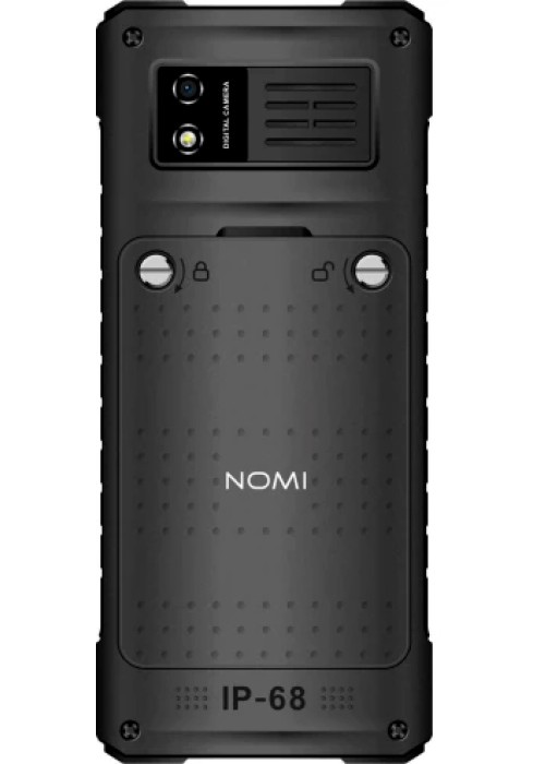 Мобільний телефон Nomi i2420 Black-grey (чорно-сірий)