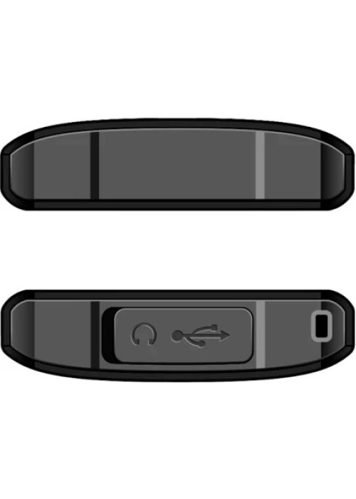 Мобільний телефон Nomi i2420 Black-grey (чорно-сірий)