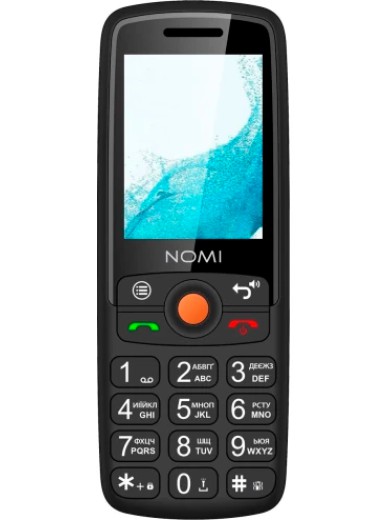Мобільний телефон Nomi i2440 Black (чорний)