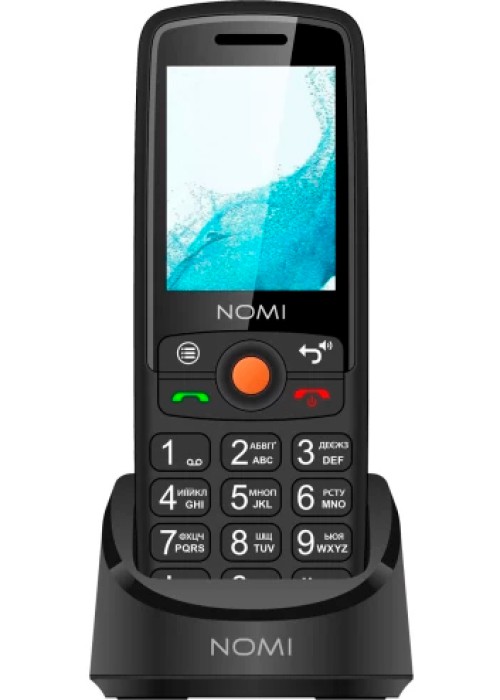 Мобільний телефон Nomi i2440 Black (чорний)