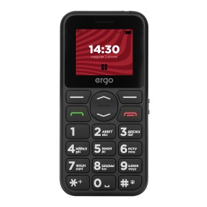 Мобільний телефон ERGO B181 Dual Sim (black)