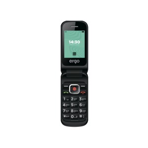 Мобільний телефон ERGO F241 Dual Sim (чорний)