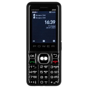 Мобільний телефон 2E E240 2023 Dual Sim Black (688130251068)