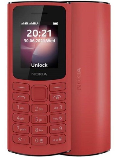 Мобільний телефон Nokia 105 2023 Dual Sim Red