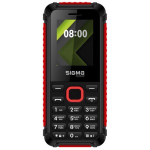 Мобільний телефон Sigma mobile X-style 18 Track Dual Sim Black/Red