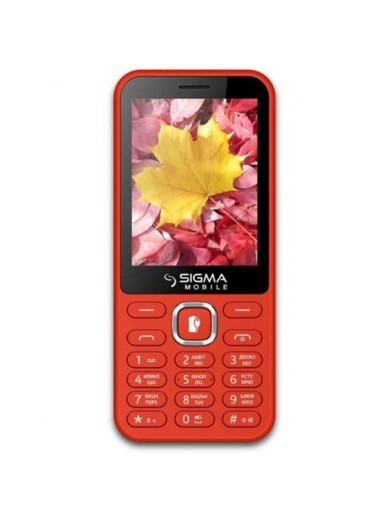 Мобільний телефон Sigma mobile X-style 31 Power Dual Sim Red